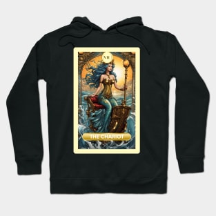 The Chariot Card From the Light Mermaid Tarot Deck Hoodie